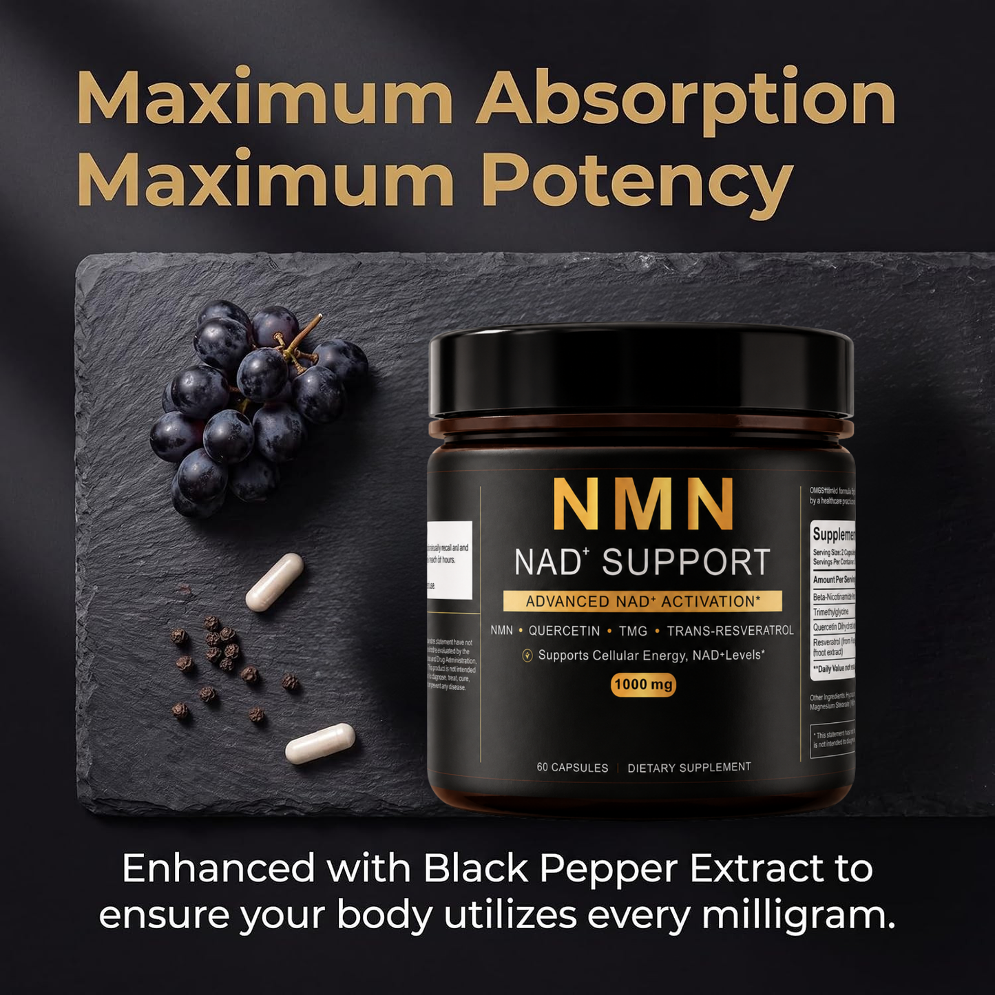 NMN NAD Support Bone Complex